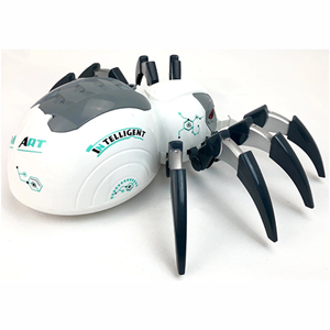 اسباب بازی ربات کنترلی مدل عنکبوت دودزا شارژی صدادار مدل 128A-30_اسباب بازی ربات